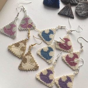 Beaded ulu earrings (2025)