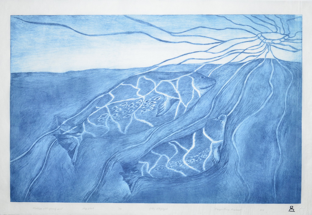 Mother with a Young Seal (2018)