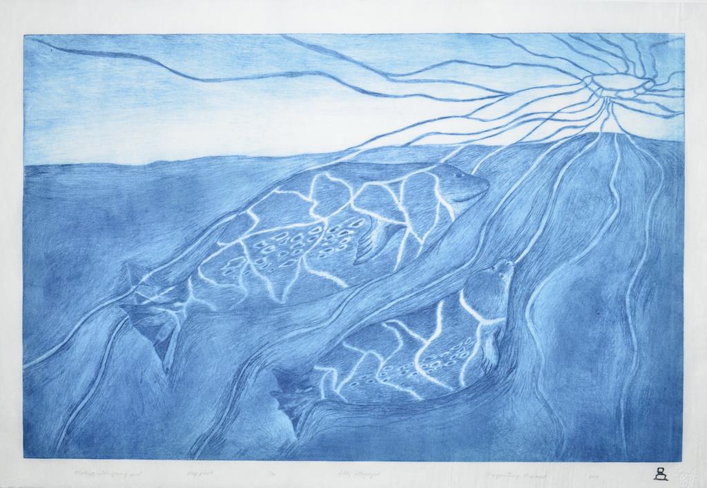 Mother with a Young Seal (2018)