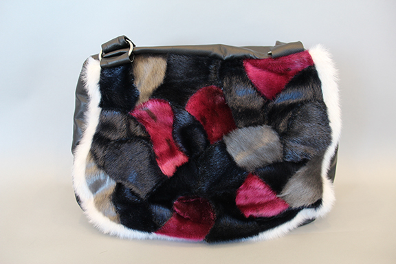 Patchwork Sealskin and Leather Overnighter (n.d.)