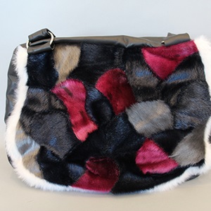 Patchwork Sealskin and Leather Overnighter (n.d.)
