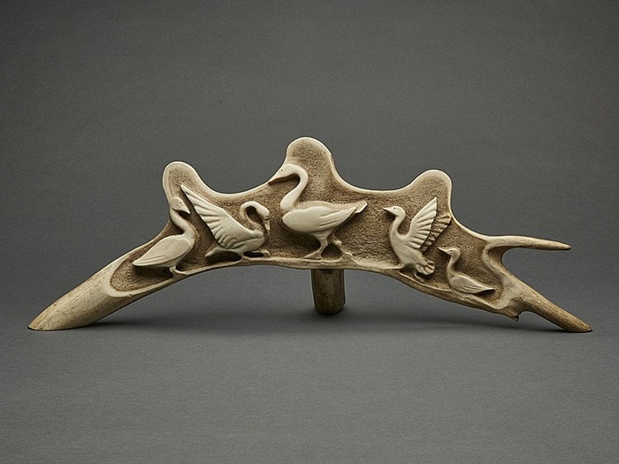 Relief Carved Panel of Geese (1963)