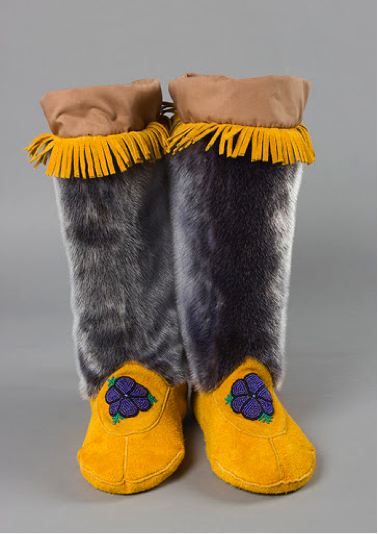 Sealskin and Hide Boots (n.d.)