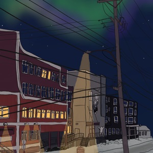 Four Corners at Night (n.d.)