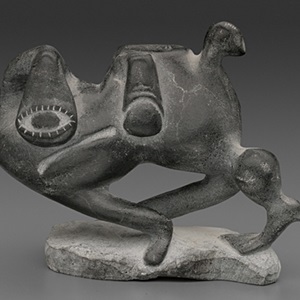Untitled (surreal figure) (c.1969)
