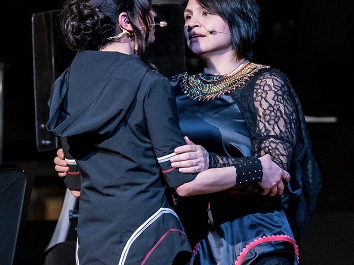 vie Mark performing at Tales and Legends of the North concert (2018)