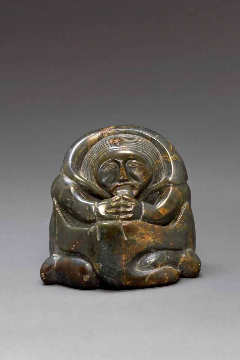 Women Skinning Goose