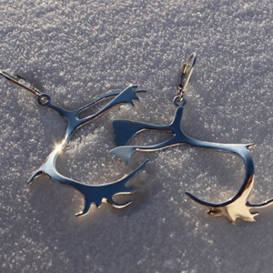 Antler Earrings (c. 2017)