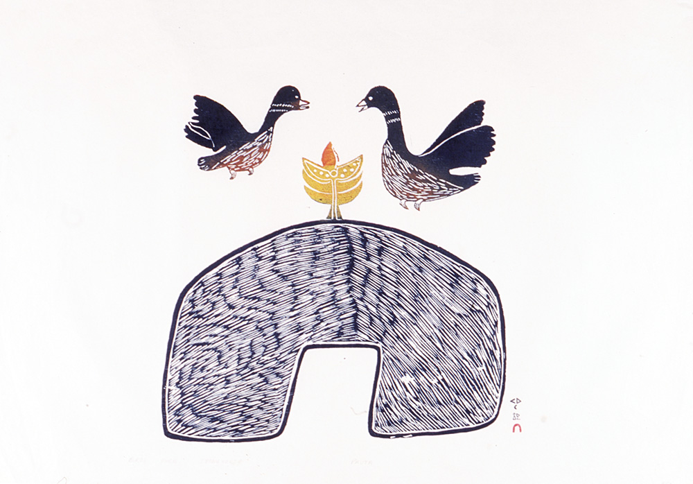 Birds over Storehouse (1967)