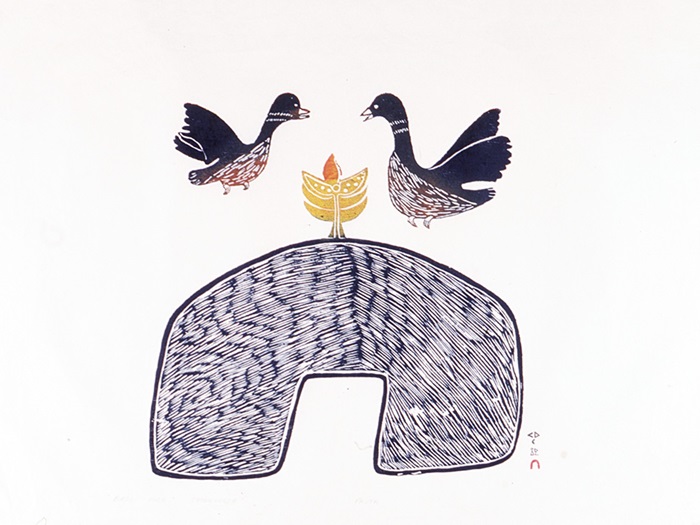 Birds over Storehouse (1967)