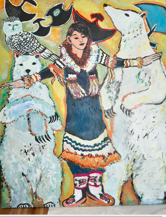 Dancer and Two Bears (2020)