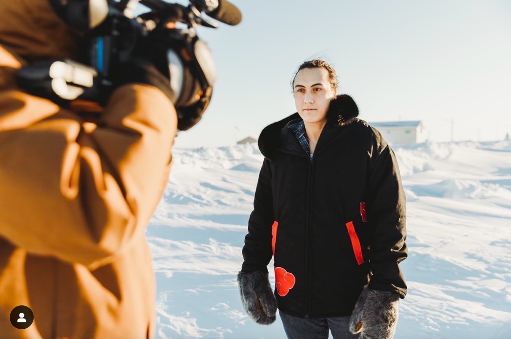 Creating a video for the Western Arctic Youth Collective in 2022