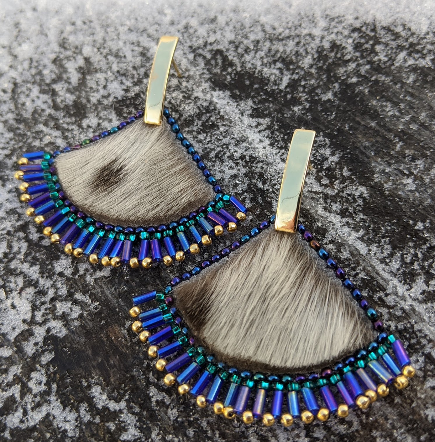 Sealskin Ulu Earrings (2019)