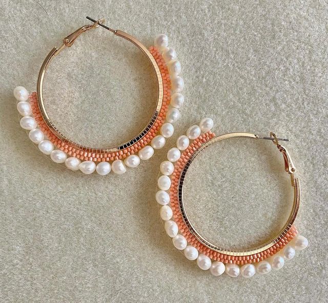 Birth of Venus inspired earrings (2021)