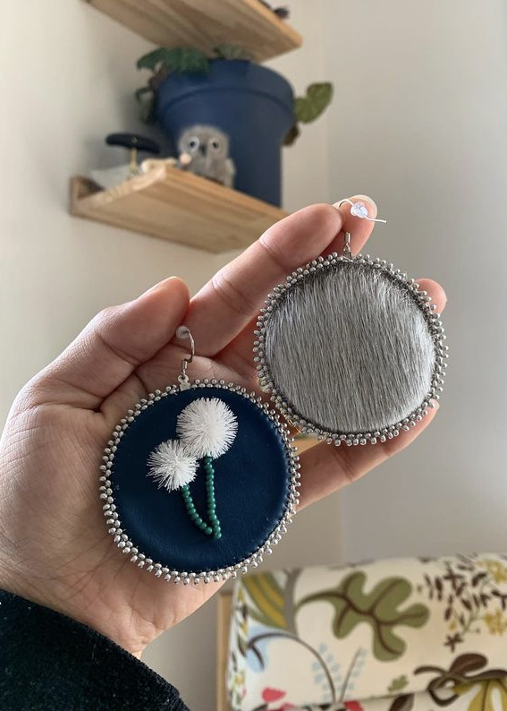 Pualunngua circle earrings (2021)