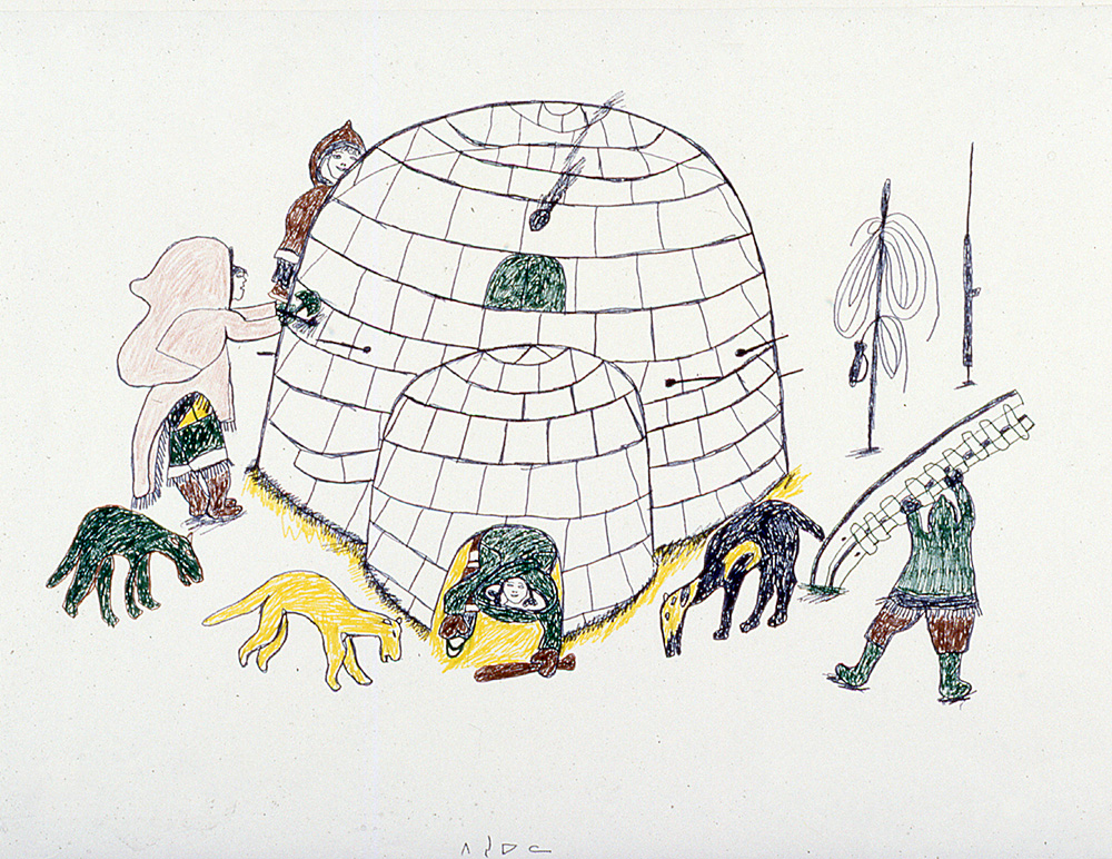 Winter Camp Scene (1972)