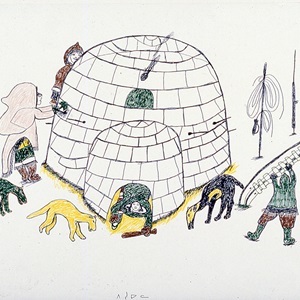 Winter Camp Scene (1972)