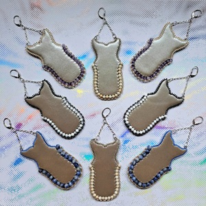 Nuliajuup Atajunga (Sedna’s Dress) earrings (2023)