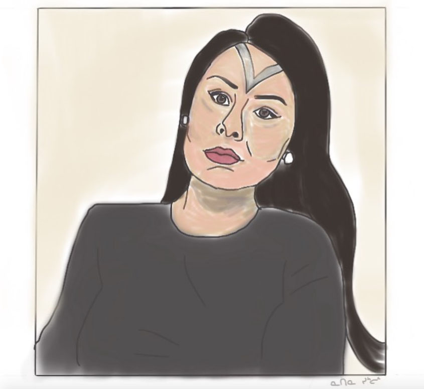 Sealskin V self portrait (2020)