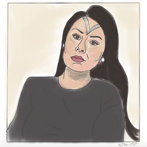 Sealskin V self portrait (2020)