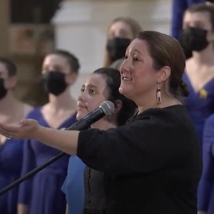 Performing at the Podium National Choral Festival with the Shallaway Youth Choir and the NL Deaf Choir (2022)