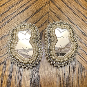 Gold woman earrings (2024)