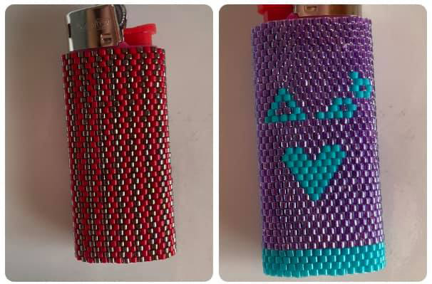 Beaded lighters (2021)