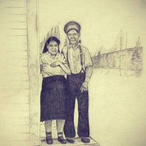 Untitled (great-grandparents) (2020)