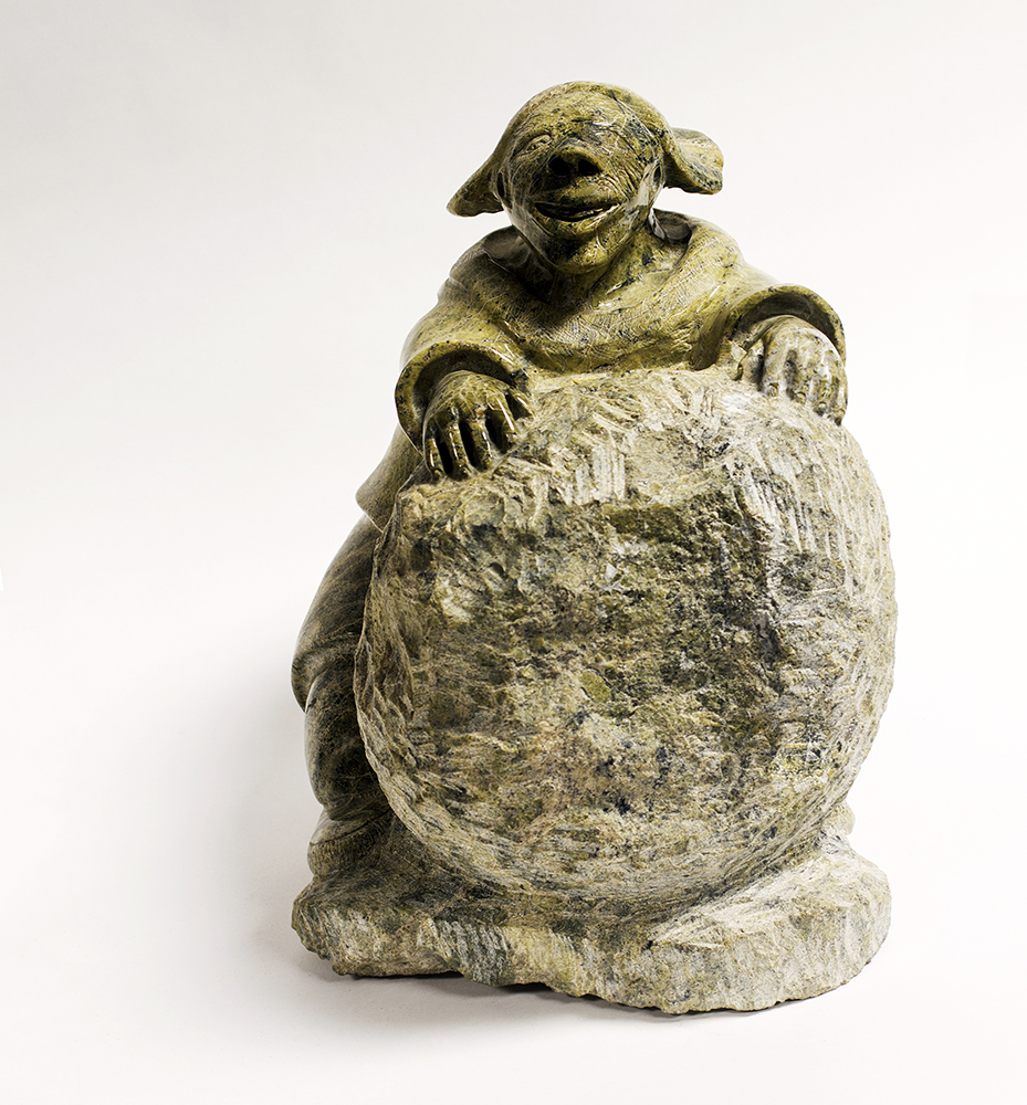 Inuk with Stone (c. 2010)