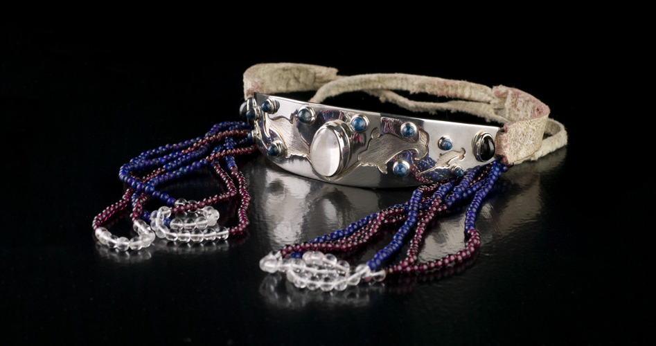 Narwhal Beaded Head Band (n.d.)