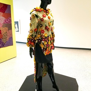 Gown with Sealskin Flowers (2021)