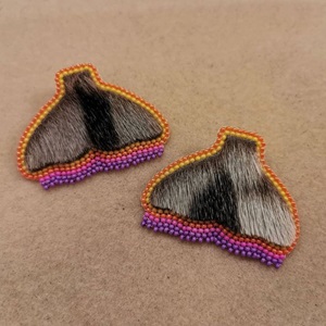 Whale tail studs (2020)