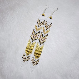 Gold tassel earrings (2022)