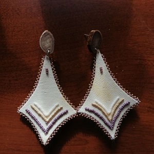 Naluaq beaded earrings (2021)