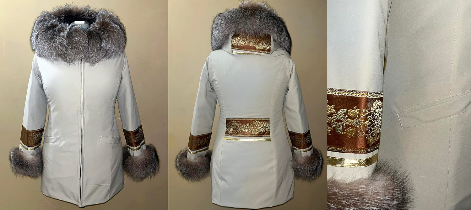 Cream and Brown Parka (2021)