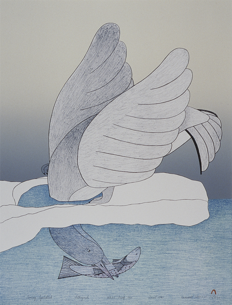 Timiaq Iqaluktuk (Bird Caught it’s Fish) (1990)