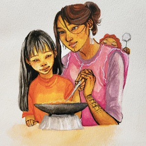 Untitled (Watercolour practice I) (2021)