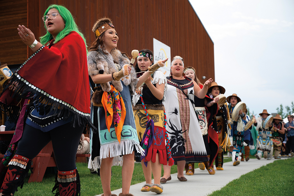 “Nuihařuq,” the performance-arts component of Arctic Arts Summit in Whitehorse, 2022, curated by Reneltta Arluk