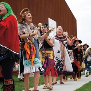 “Nuihařuq,” the performance-arts component of Arctic Arts Summit in Whitehorse, 2022, curated by Reneltta Arluk