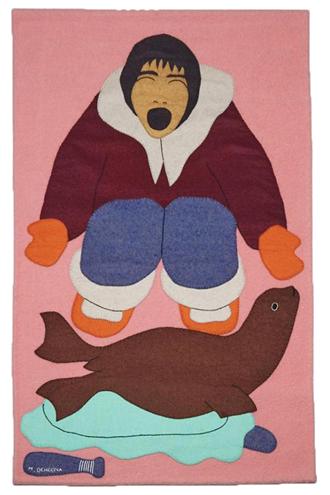 Untitled (Hunter Overlooking Seal) (1955)