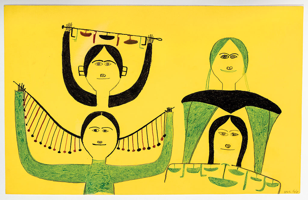 Untitled (Four Women with Ulus) (1967)
