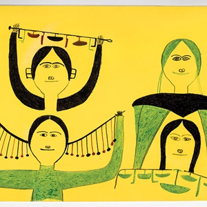 Untitled (Four Women with Ulus) (1967)