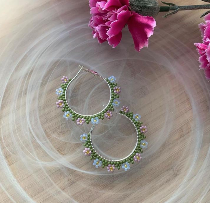 Forget me not hoops (2022)