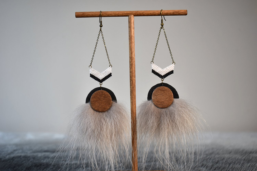 Coyote Beaded Danglies (2022) with Robyn Mo-Lian