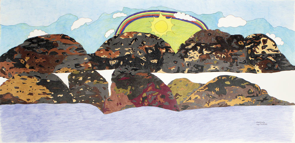 Landscape with Rainbow (2016)