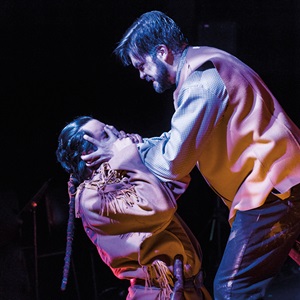 Scene from “Pawâkan Macbeth” in Stratford, 2020, written by Reneltta Arluk