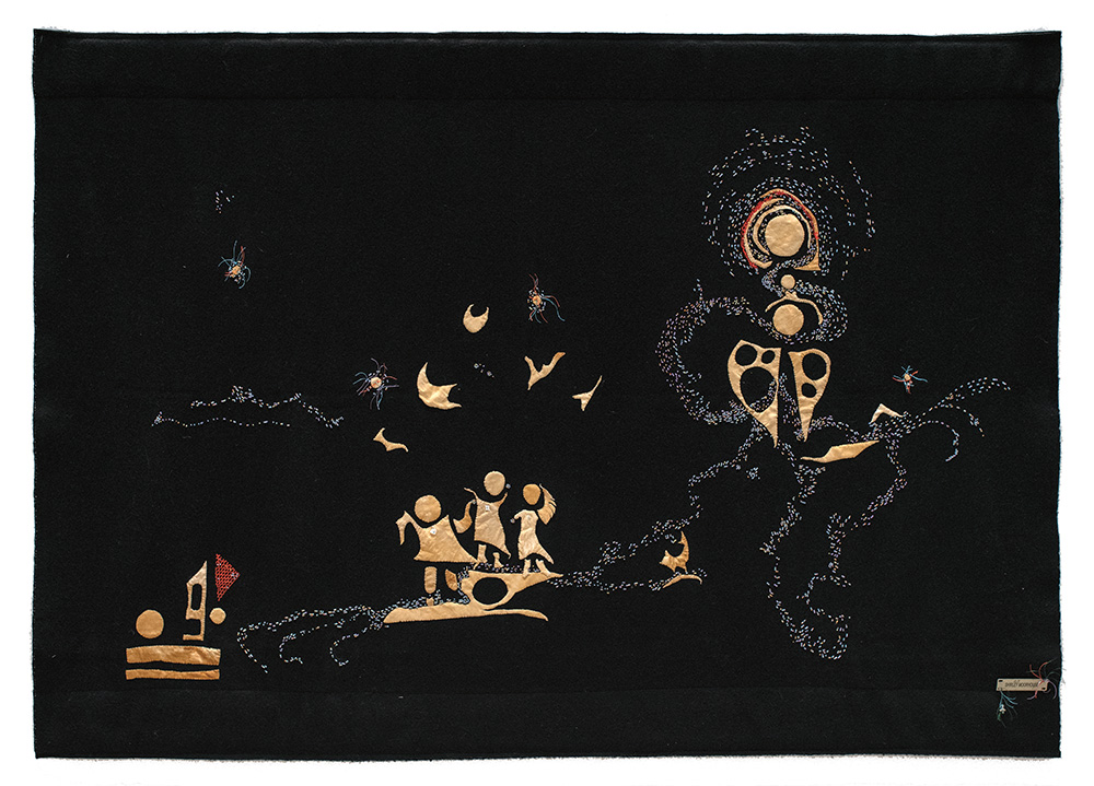 To Honour the Firekeepers (detail) (2020)