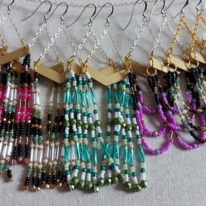 Earrings from the Qaurutik series (2023)