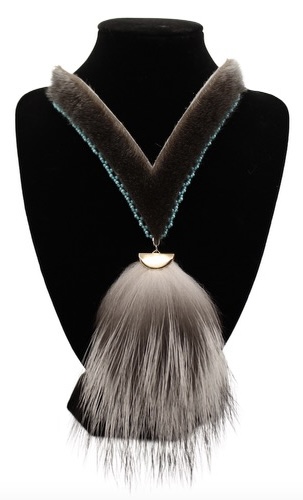Signature Sealskin Necklace