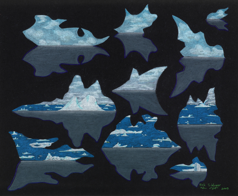 Untitled (landscape fragments) (2003)